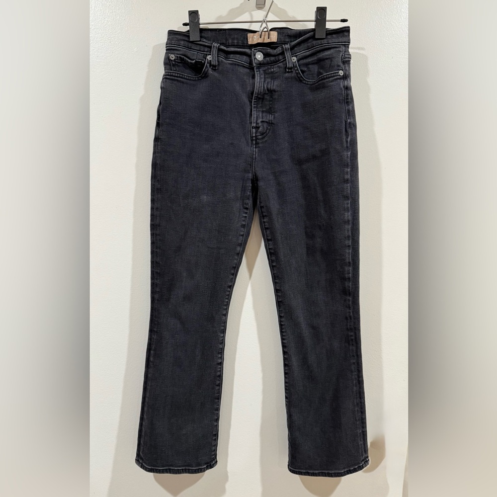 7 For All Mankind Luxe Vintage High Waist Slim Kick